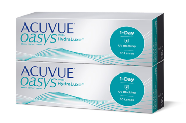 ACUVUE 1-DAY OASYS with HydraLuxe (30), 2 упаковки