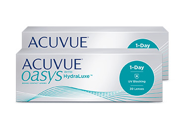 ACUVUE 1-DAY OASYS with HydraLuxe (30) - 2 упаковки