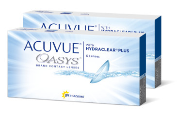 ACUVUE OASYS with HYDRACLEAR PLUS (6) - 2 упаковки