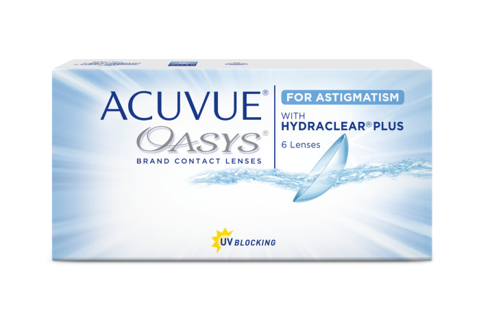 Спецпредложение: ACUVUE OASYS for ASTIGMATISM with HYDRACLEAR PLUS (6)