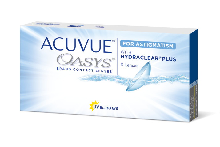 Спецпредложение: ACUVUE OASYS for ASTIGMATISM with HYDRACLEAR PLUS (6)